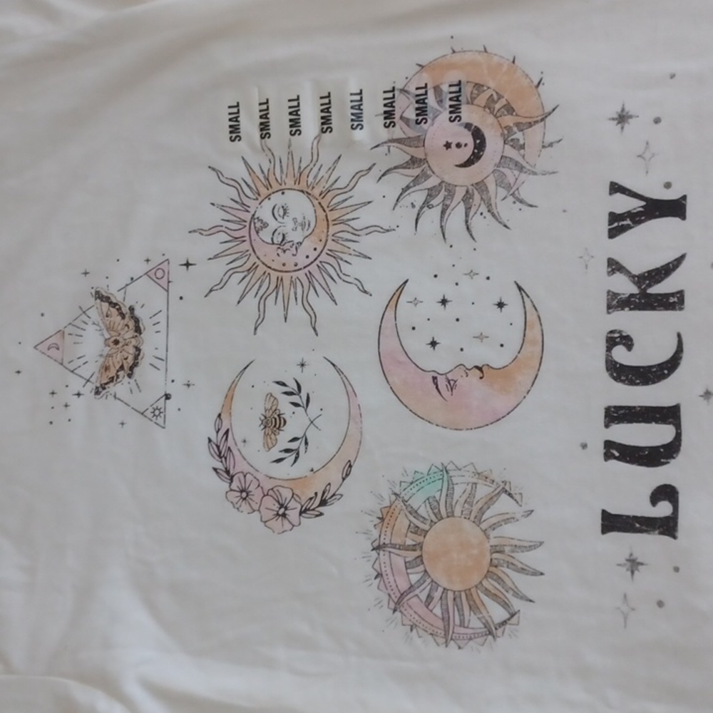 Lucky t-shirt NWT Small - Picture 2 of 6